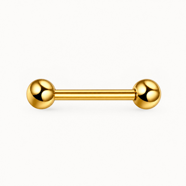 Piercing para pezón • Titanio • 1 unidad