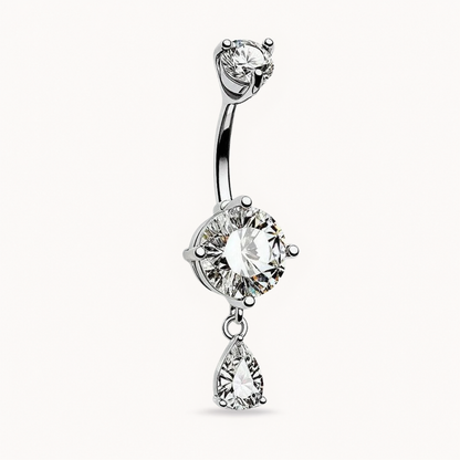Elegantes Titan-Bauchnabelpiercing
