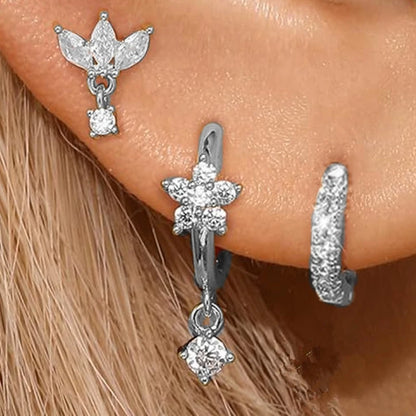 Signature Sparkle Ear Stack – Titanio