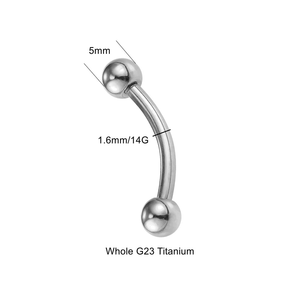 Titan-Bauchpiercing-Barbell